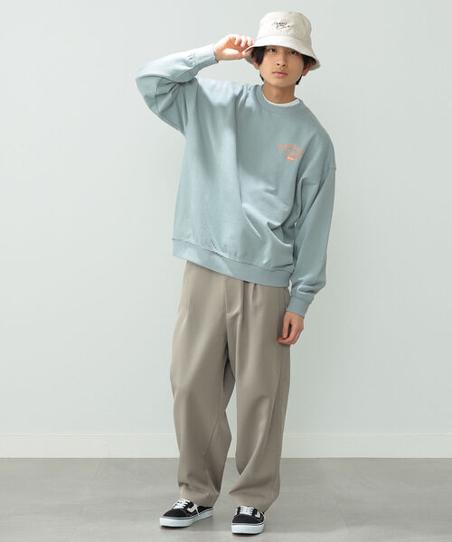 BeAMS DOT（ビームスドット）の「【WEB限定】BeAMS DOT / エンブロイダリ―スウェットシャツ（スウェット・メンズ・グリーン系その他/ブルー系その他・MEDIUM/LARGE）」の4枚目の写真