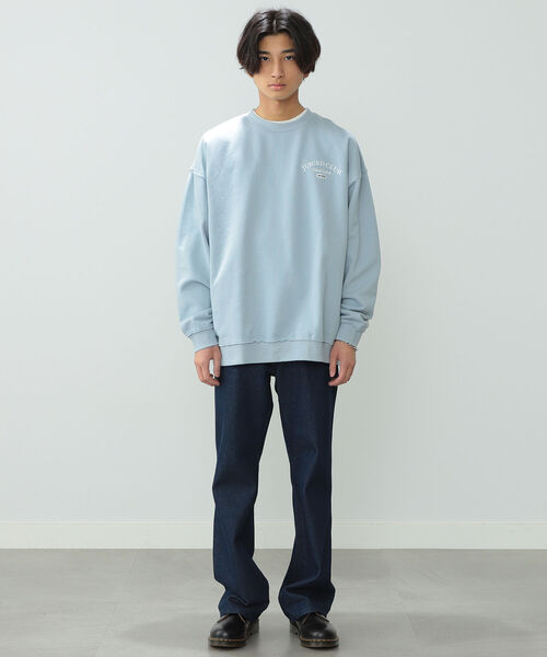 BeAMS DOT（ビームスドット）の「【WEB限定】BeAMS DOT / エンブロイダリ―スウェットシャツ（スウェット・メンズ・グリーン系その他/ブルー系その他・MEDIUM/LARGE）」の8枚目の写真