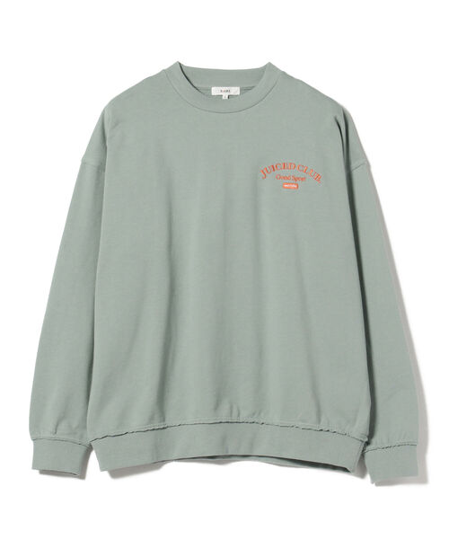 BeAMS DOT（ビームスドット）の「【WEB限定】BeAMS DOT / エンブロイダリ―スウェットシャツ（スウェット・メンズ・グリーン系その他/ブルー系その他・MEDIUM/LARGE）」の9枚目の写真
