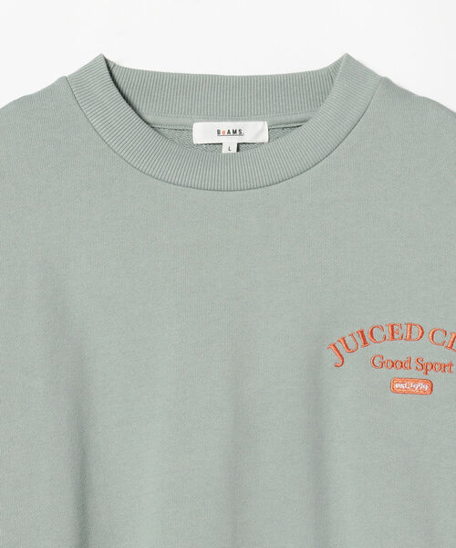 BeAMS DOT（ビームスドット）の「【WEB限定】BeAMS DOT / エンブロイダリ―スウェットシャツ（スウェット・メンズ・グリーン系その他/ブルー系その他・MEDIUM/LARGE）」の10枚目の写真