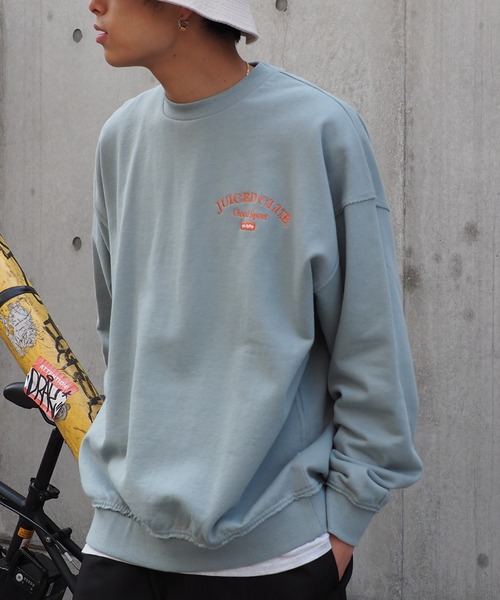 BeAMS DOT（ビームスドット）の「【WEB限定】BeAMS DOT / エンブロイダリ―スウェットシャツ（スウェット・メンズ・グリーン系その他/ブルー系その他・MEDIUM/LARGE）」の20枚目の写真