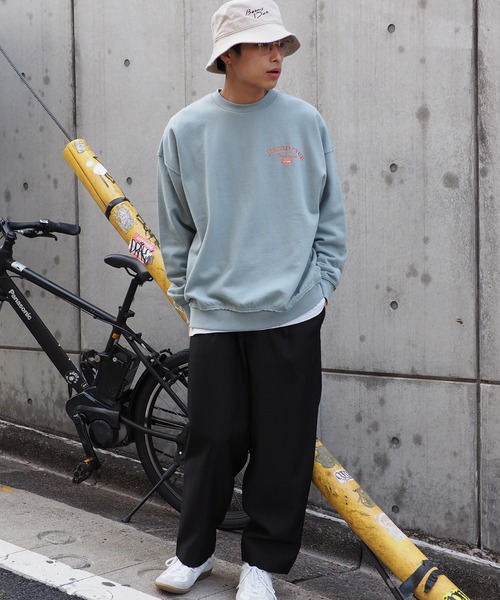 BeAMS DOT（ビームスドット）の「【WEB限定】BeAMS DOT / エンブロイダリ―スウェットシャツ（スウェット・メンズ・グリーン系その他/ブルー系その他・MEDIUM/LARGE）」の21枚目の写真