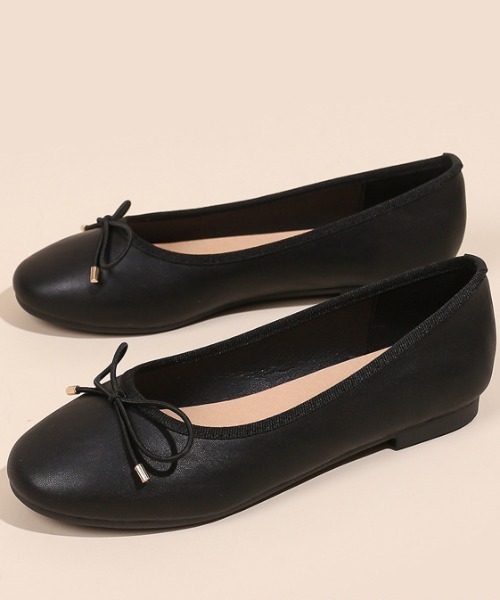 SETUP7（セットアップセブン）の「【SETUP7】バレエシューズ KNF（バレエシューズ・レディース・ブラック・38/36/37）」の8枚目の写真