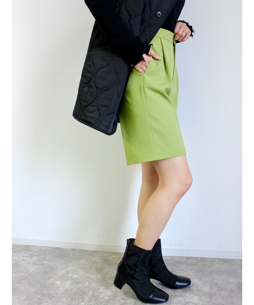 MLI'A（エムリア）の「ハーフパンツ(セットアップ対応)（その他パンツ・レディース・ブラック/ライトベージュ/チェック/ライトグリーン・FREE）」の21枚目の写真