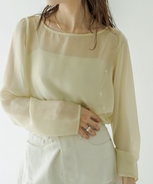 mystic（ミスティック）の「シアープルオーバー（Tシャツ/カットソー）」