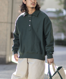 J-HALF SNAP SWEAT プルオーバー