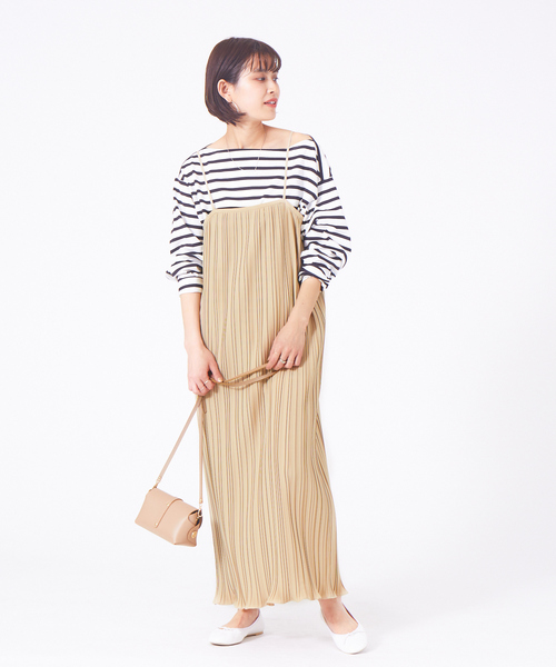 プリーツキャミワンピース ワンピース Rouge Vif Anna ルージュヴィフアンナ のファッション通販 Zozotown