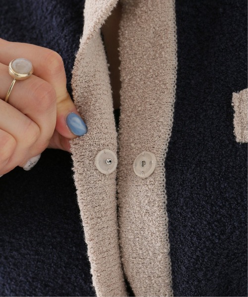 La TOTALITE(ラトータリテ)の「ブークレーカーディガン(カーディガン/ボレロ・レディース・ピンク/アイボリー/ダークブルー・FREE)」の12枚目の写真