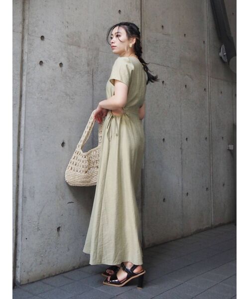 EVRIS(エヴリス)の「サイドオープンドロストロングワンピース(ワンピース・レディース・ブラック/グリーン/その他1・FREE)」の20枚目の写真