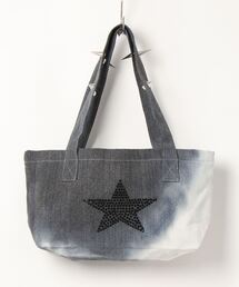 bonjour records | MOSAIC SOCIETY Star dyed tote bag w/ studded strap(トートバッグ)