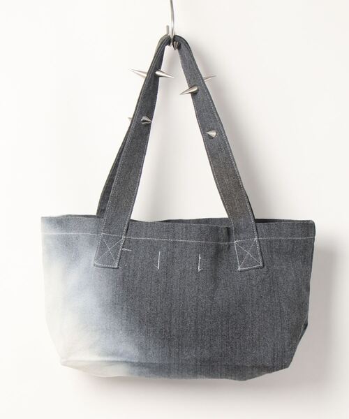 bonjour records（ボンジュールレコーズ）の「MOSAIC SOCIETY Star dyed tote bag w/ studded strap（トートバッグ・レディース・その他・FREE）」の2枚目の写真
