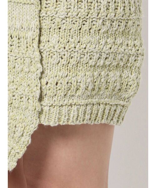 Ungrid（アングリッド）の「ニットラップミニスカート（スカート・レディース・アイボリー/グリーン系その他/ブラウン・FREE）」の12枚目の写真
