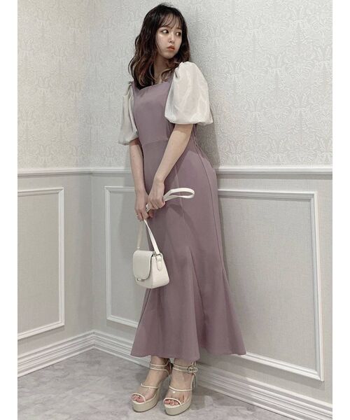 dazzlin（ダズリン）の「バックオープンマーメイドワンピース