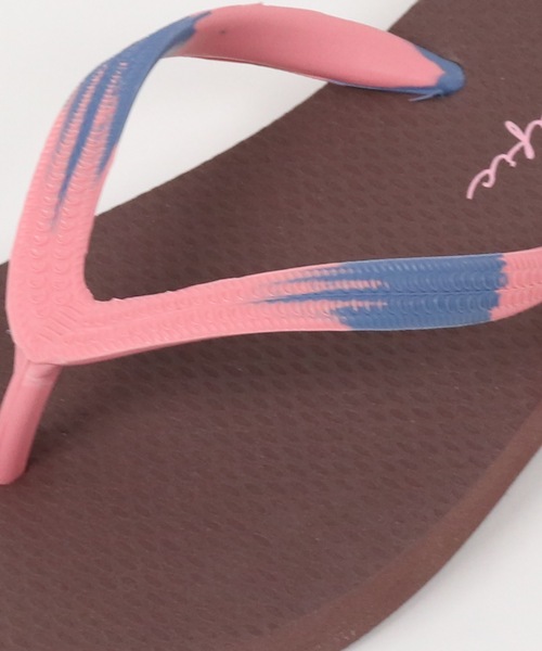 Ocean Pacific（オーシャンパシフィック）の「【OP:オーピー】レディース ビーチサンダル（サンダル・レディース・ベージュ/ブラウン/ピンク・MEDIUM/LARGE）」の7枚目の写真