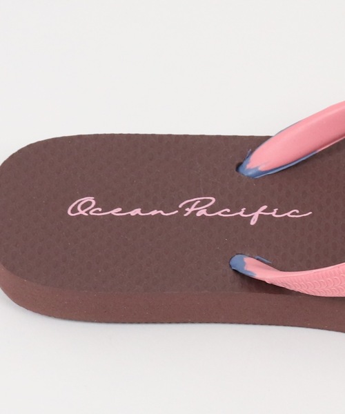 Ocean Pacific（オーシャンパシフィック）の「【OP:オーピー】レディース ビーチサンダル（サンダル・レディース・ベージュ/ブラウン/ピンク・MEDIUM/LARGE）」の10枚目の写真