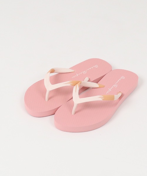 Ocean Pacific（オーシャンパシフィック）の「【OP:オーピー】レディース ビーチサンダル（サンダル・レディース・ベージュ/ブラウン/ピンク・MEDIUM/LARGE）」の12枚目の写真