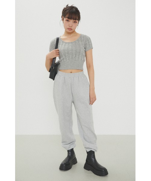LAGUA GEM（ラグアジェム）の「RIB COMPACT KNIT（ニット