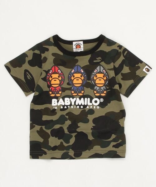 1ST CAMO MILO SHARK HOODIE PRINT TEE K