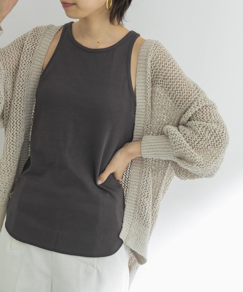 URBAN RESEARCH（アーバンリサーチ）の「アメリカンスリーブブラトップタンクトップ（タンクトップ・レディース・ホワイト/オレンジ/チャコールグレー・FREE）」の3枚目の写真