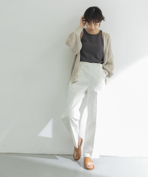 URBAN RESEARCH（アーバンリサーチ）の「アメリカンスリーブブラトップタンクトップ（タンクトップ・レディース・ホワイト/オレンジ/チャコールグレー・FREE）」の10枚目の写真