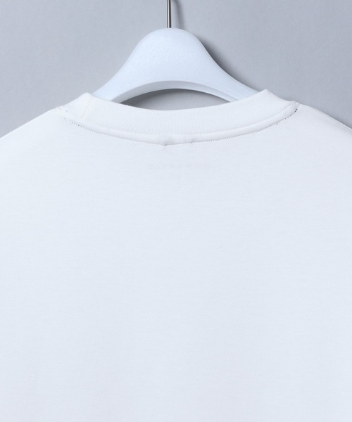 NUMERALS（ヌメラルズ）の「【UNISEX】[NUMERALS]サイドポケットTシャツ（Tシャツ/カットソー・メンズ・ホワイト/ライトブルー/ブラック/ライトグリーン/ベージュ・MEDIUM/LARGE）」の16枚目の写真