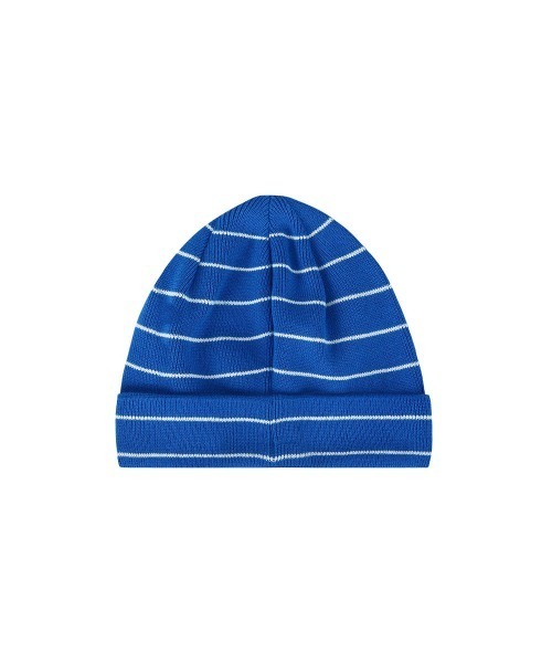 87mm（87mm）の「【87MM / Mmlg】FINE STRIPE KNITCAP /  パルチムエムエム Mmlg ファイン ストライプ ニットキャップ（ニットキャップ/ビーニー・レディース・ネイビー/オレンジ/ブルー/アイボリー・FREE）」の14枚目の写真