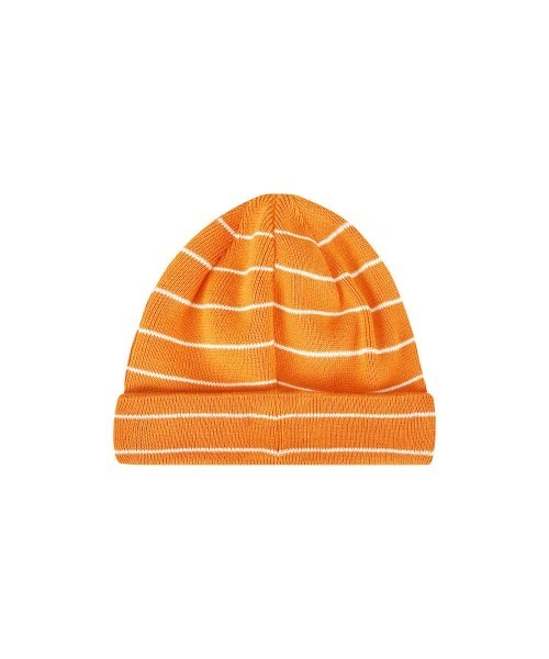 87mm（87mm）の「【87MM / Mmlg】FINE STRIPE KNITCAP /  パルチムエムエム Mmlg ファイン ストライプ ニットキャップ（ニットキャップ/ビーニー・レディース・ネイビー/オレンジ/ブルー/アイボリー・FREE）」の16枚目の写真