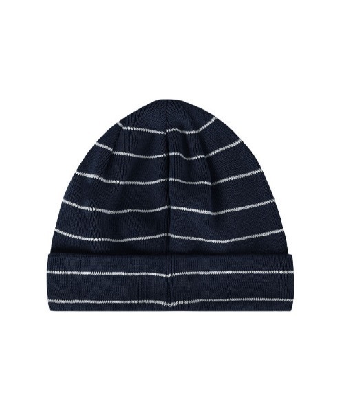 87mm（87mm）の「【87MM / Mmlg】FINE STRIPE KNITCAP /  パルチムエムエム Mmlg ファイン ストライプ ニットキャップ（ニットキャップ/ビーニー・レディース・ネイビー/オレンジ/ブルー/アイボリー・FREE）」の21枚目の写真