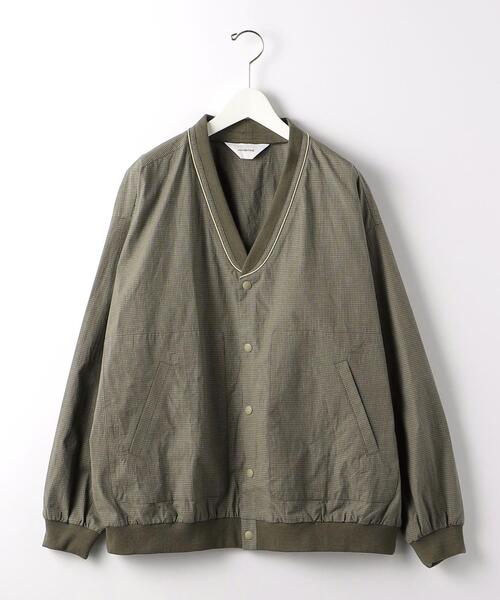 wonderland（ワンダーランド）の「＜wonderland＞ SHIRTS CARDIGAN/カーディガン（カーディガン/ボレロ・メンズ・オリーブ/ホワイト・1/0）」の3枚目の写真