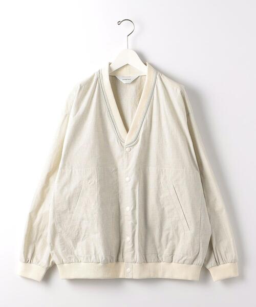 wonderland（ワンダーランド）の「＜wonderland＞ SHIRTS CARDIGAN/カーディガン（カーディガン/ボレロ・メンズ・オリーブ/ホワイト・1/0）」の12枚目の写真