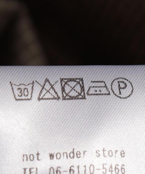 wonderland（ワンダーランド）の「＜wonderland＞ SHIRTS CARDIGAN/カーディガン（カーディガン/ボレロ・メンズ・オリーブ/ホワイト・1/0）」の13枚目の写真