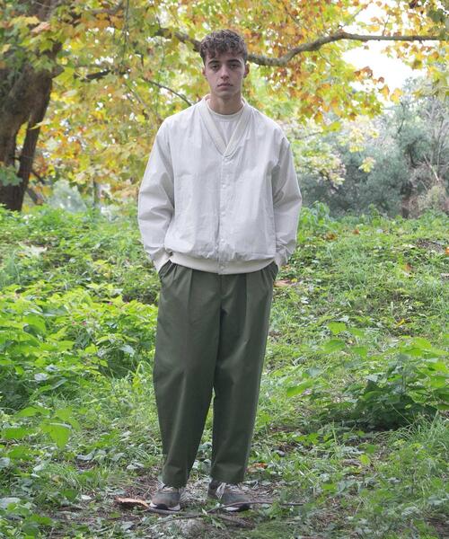 wonderland（ワンダーランド）の「＜wonderland＞ SHIRTS CARDIGAN/カーディガン（カーディガン/ボレロ・メンズ・オリーブ/ホワイト・1/0）」の15枚目の写真