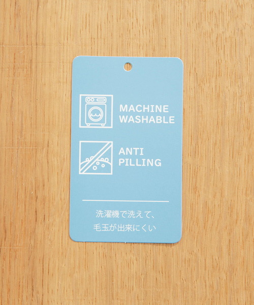 ITEMS URBANRESEARCH（アイテムズ アーバンリサーチ）の「マシンウォッシャブル 天竺ニットTシャツ（ニット/セーター・メンズ・チャコールグレー/ベージュ/ブラウン/ブルー・MEDIUM/LARGE）」の6枚目の写真