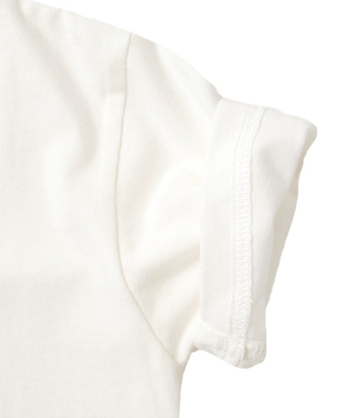 GLAZOS（グラソス）の「天竺・縦ロゴバックプリント半袖Tシャツ（Tシャツ/カットソー・キッズ・ホワイト/ブラック・130cm/140cm/150cm/160cm/170cm）」の13枚目の写真