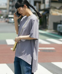 CRAFT STANDARD BOUTIQUE | 前後差スリットチュニック　＊(Tシャツ/カットソー)