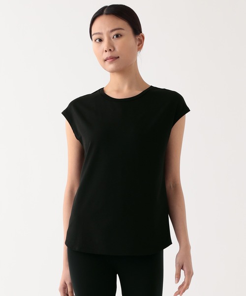 CHACOTT - 黒 チャコット　新作　chacotto 2wayテレコTシャツ　M CHACOTT - 黒 チャコット 新作 chacotto 2wayテレコTシャツ Mの