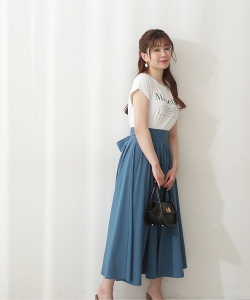 PROPORTION BODY DRESSING（プロポーションボディドレッシング）の「ロゴＴシャツ / 1212160901（Tシャツ/カットソー・レディース・ダークグレー/ホワイト/ホワイト系その他・FREE）」の14枚目の写真