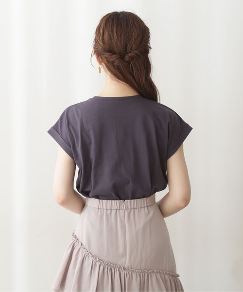 PROPORTION BODY DRESSING（プロポーションボディドレッシング）の「ロゴＴシャツ / 1212160901（Tシャツ/カットソー・レディース・ダークグレー/ホワイト/ホワイト系その他・FREE）」の15枚目の写真