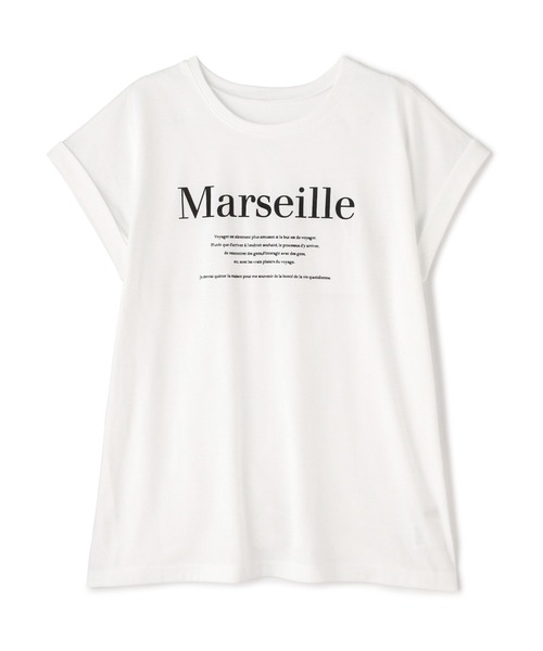 PROPORTION BODY DRESSING（プロポーションボディドレッシング）の「ロゴＴシャツ / 1212160901（Tシャツ/カットソー・レディース・ダークグレー/ホワイト/ホワイト系その他・FREE）」の4枚目の写真