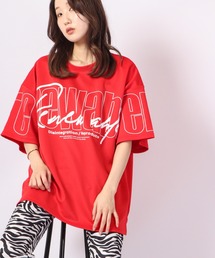 BEAUMERE ストレッチダンボール 半袖ビックストリートTee