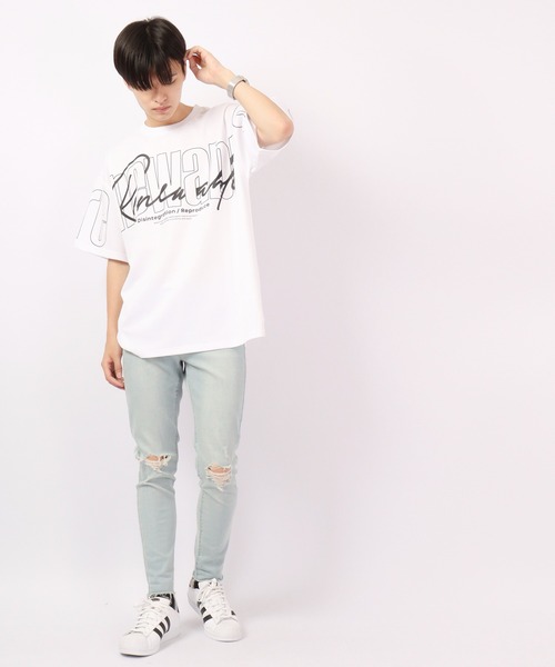 FUNALIVE(ファンアライブ)の「BEAUMERE ストレッチダンボール 半袖ビックストリートTee(Tシャツ/カットソー・メンズ・A/B/C/D/E/F・LL/M/L)」の11枚目の写真