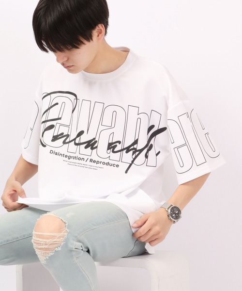 FUNALIVE(ファンアライブ)の「BEAUMERE ストレッチダンボール 半袖ビックストリートTee(Tシャツ/カットソー・メンズ・A/B/C/D/E/F・LL/M/L)」の7枚目の写真