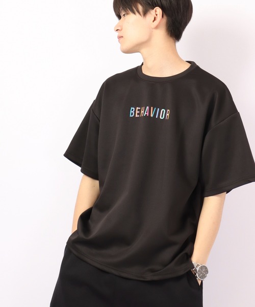 BEAUMERE ストレッチダンボール 半袖ビックストリートTee（T