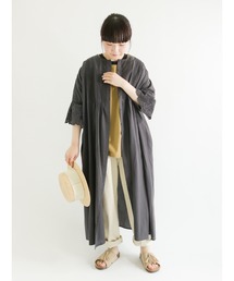 Samansa Mos2 | 袖口レースワンピース(ワンピース)