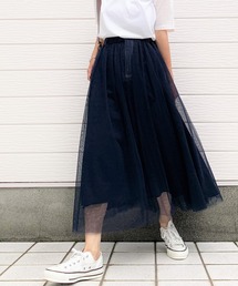 Q | デニムコンビチュールスカート(スカート)