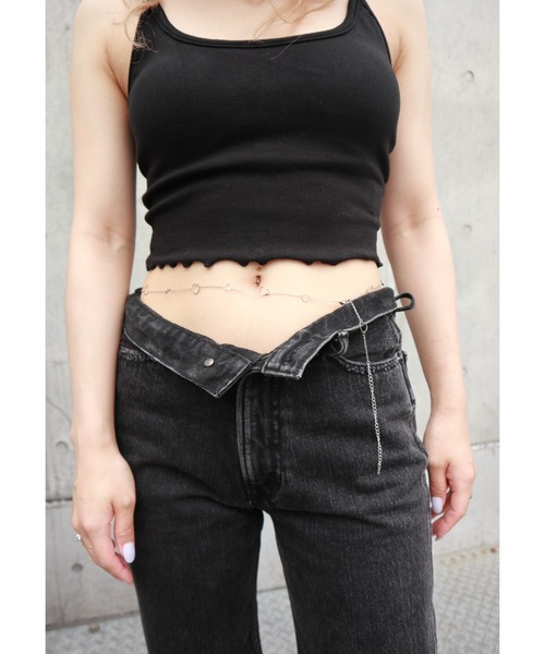 FIG&VIPER(フィグアンドバイパー)の「ハートボディーチェーン(ネックレス・レディース・シルバー/ゴールド・FREE)」の16枚目の写真