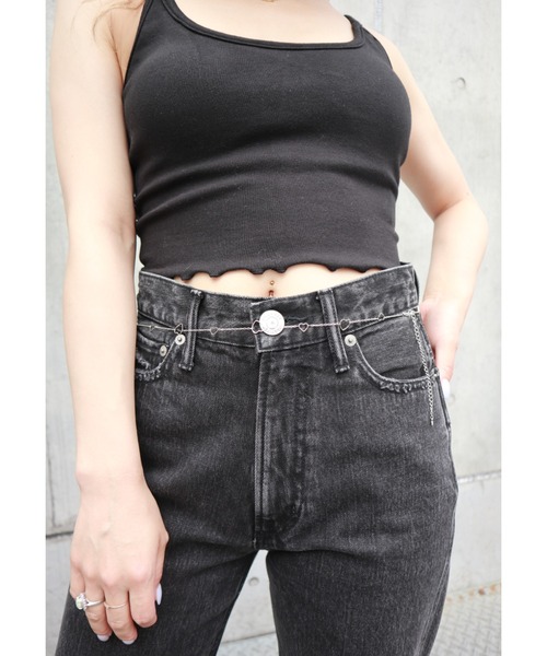 FIG&VIPER(フィグアンドバイパー)の「ハートボディーチェーン(ネックレス・レディース・シルバー/ゴールド・FREE)」の14枚目の写真