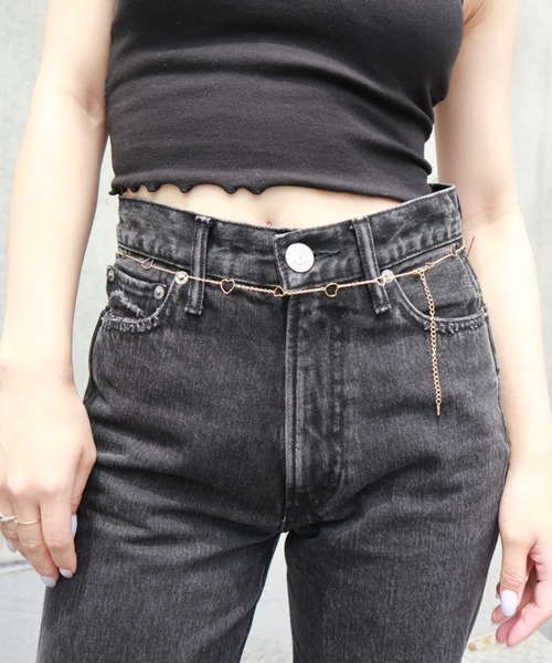 FIG&VIPER(フィグアンドバイパー)の「ハートボディーチェーン(ネックレス・レディース・シルバー/ゴールド・FREE)」の12枚目の写真