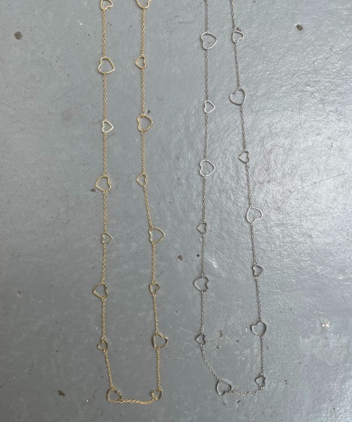 FIG&VIPER(フィグアンドバイパー)の「ハートボディーチェーン(ネックレス・レディース・シルバー/ゴールド・FREE)」の19枚目の写真