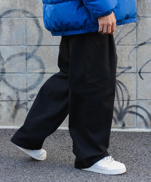 WEGO（ウィゴー）の「WEGO/【セットアップ対応商品】スケーターパンツ（チノパンツ・メンズ・ナチュラル/ダークグリーン/インディゴブルー/ブラック/ライトインディゴブルー・LARGE/SMALL/MEDIUM）」の18枚目の写真